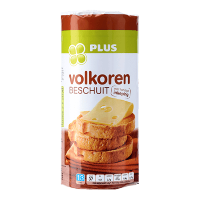 Huismerk Beschuit volkoren